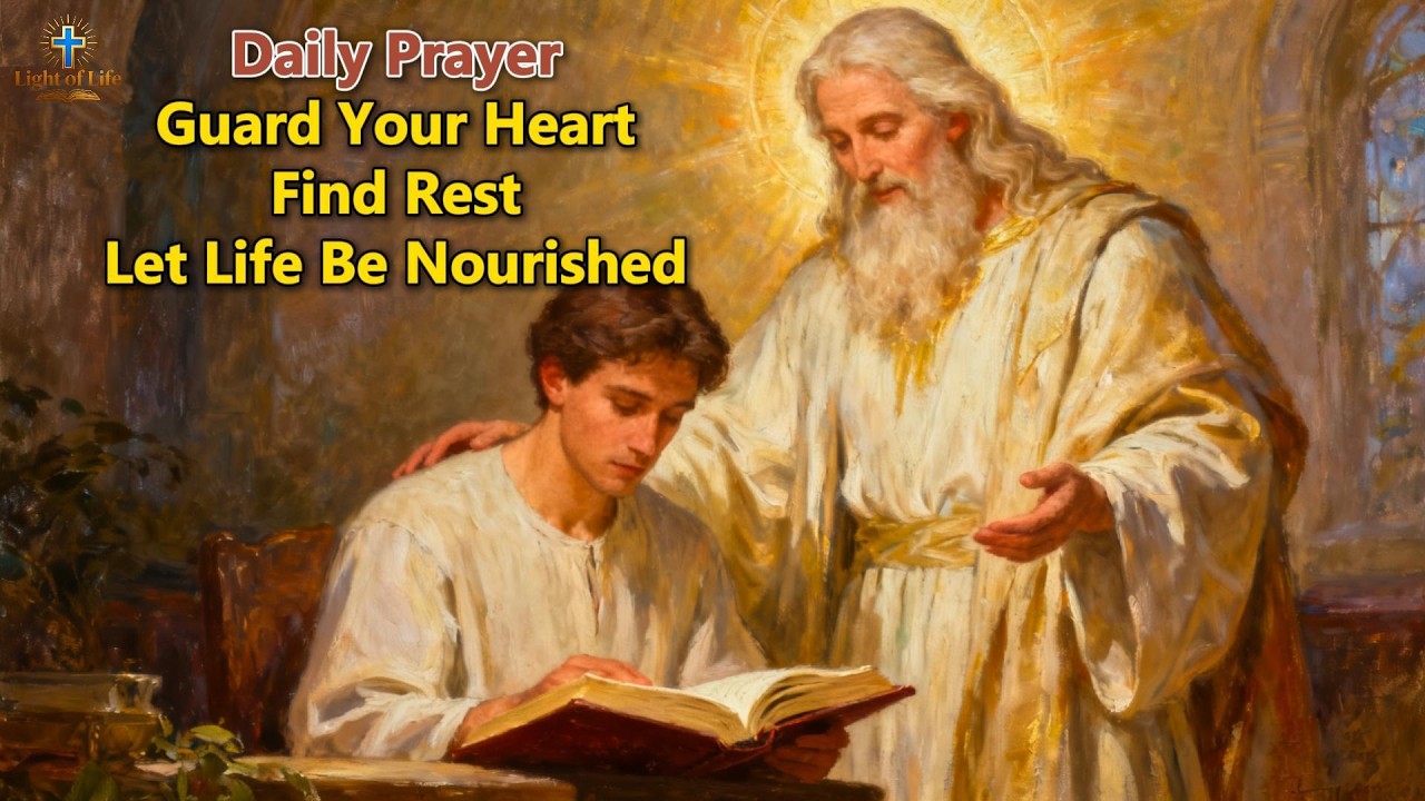 Daily Prayer: Guard Your Heart, Find Rest, Let Life Be Nourished - March 10, 2026