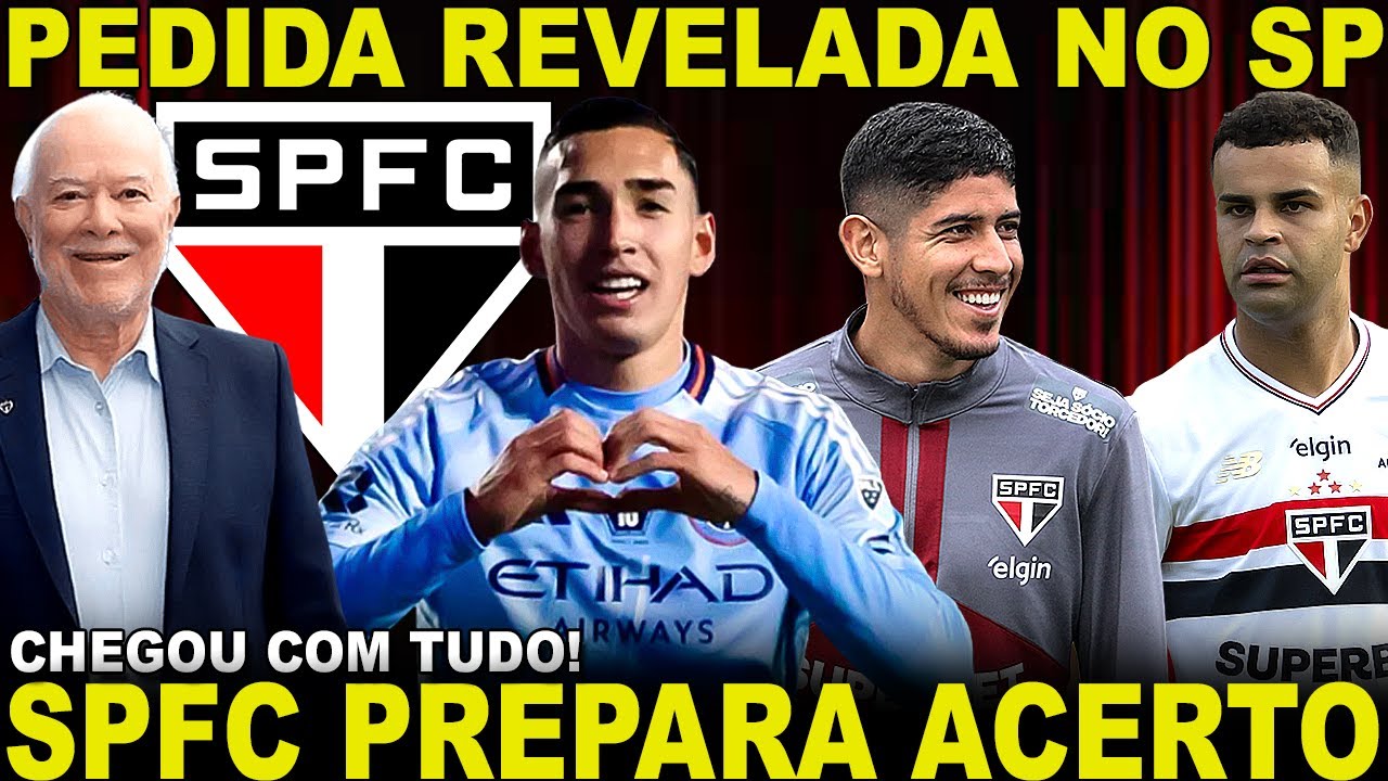 VAI FECHAR!!! SPFC ACERTANDO SAÍDA! PEDIDA REVELADA! JULIAN FERNANDEZ CHEGANDO | MASSIS AGINDO E+