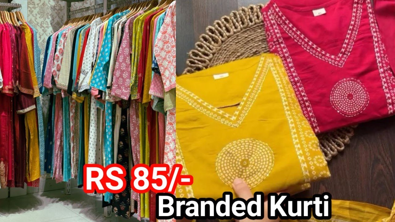 दमदार Kurti Collection 85 रू में / हर मंडी में माल जाता है Cod Available, Kurti Manufacturer Surat