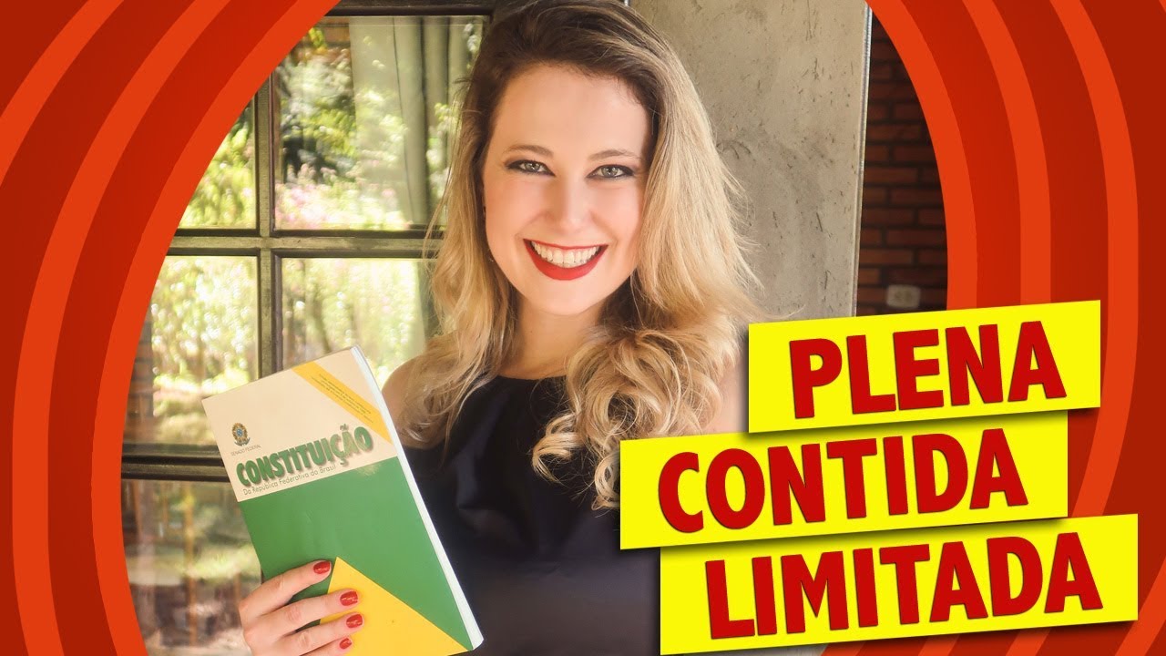 Normas de efic&aacute;cia PLENA, CONTIDA E LIMITADA - Dicas simples para aprender!