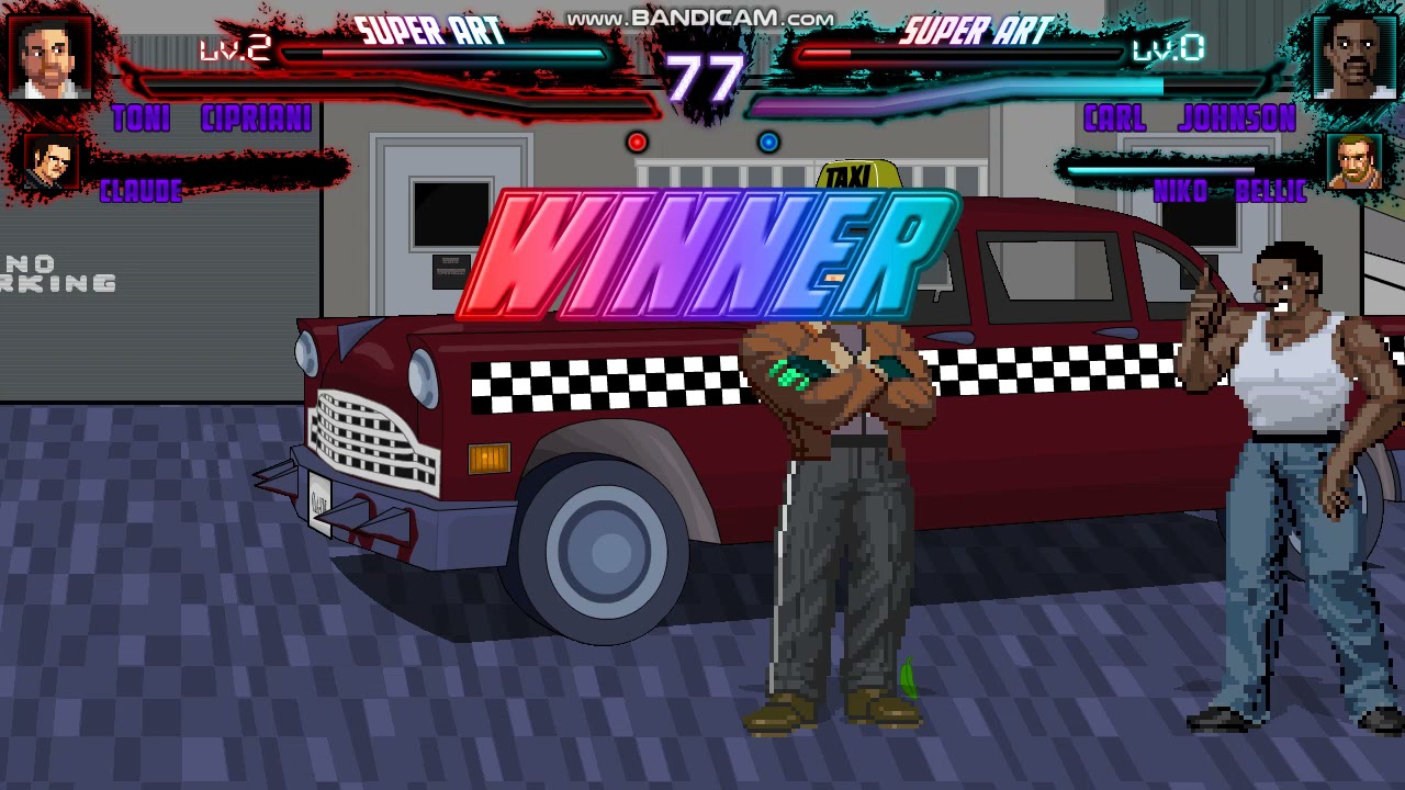 mugen-toni cipriani and claude speed vs cj and niko bellic