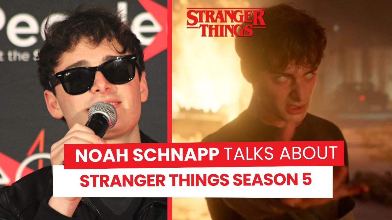 Noah Schnapp talks about Stranger Things season 5 & his relationship with Millie Bobby Brown