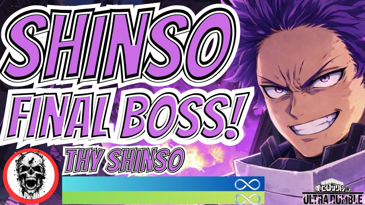 FINAL BOSS | RANKED | 19 KO’S | SHINSO GAMEPLAY | My Hero Ultra Rumble