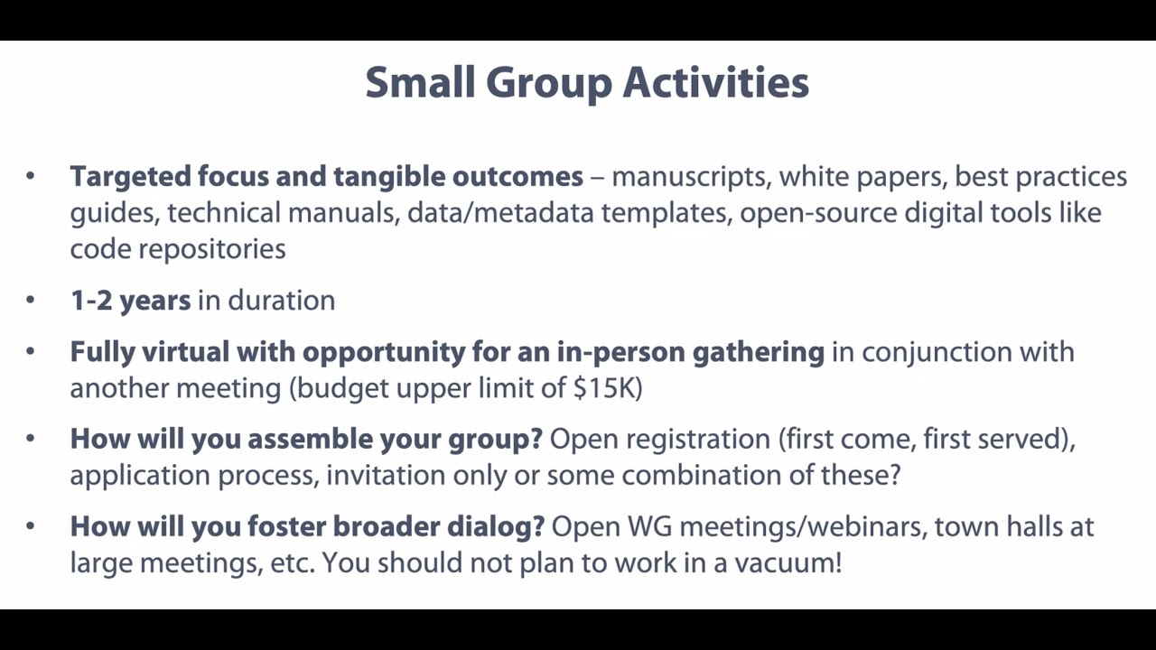 2025 Activity solicitation info webinar