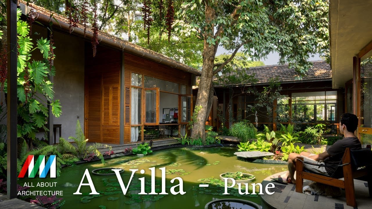 A Villa In Pune #allaboutarchitecture #architectureanddesign #Pune