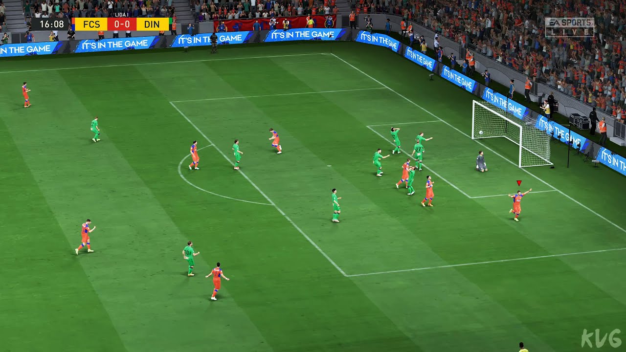 FIFA 22 - FCSB vs FC Dinamo Bucuresti - Gameplay (PS5 UHD) [4K60FPS]