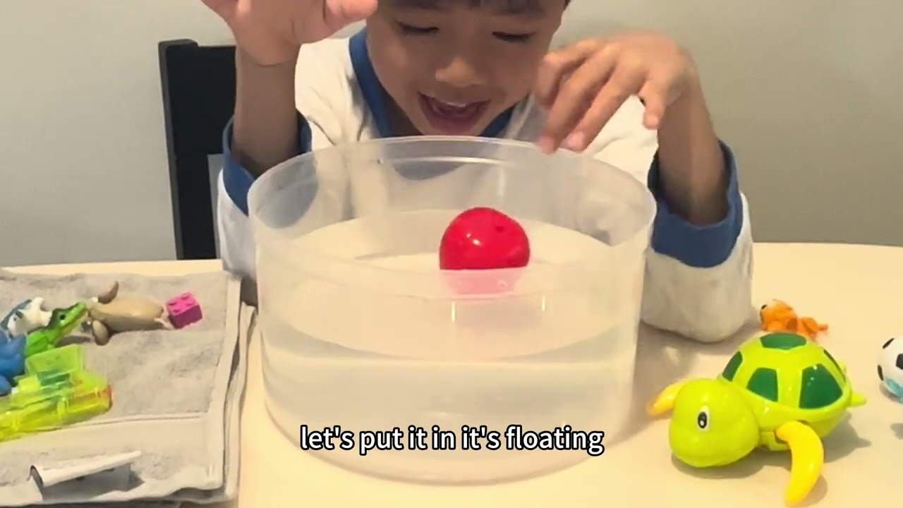 ￼ Sink or float challenge 