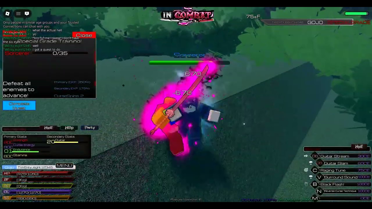 SIX EYES SORCERER IN JJC?!