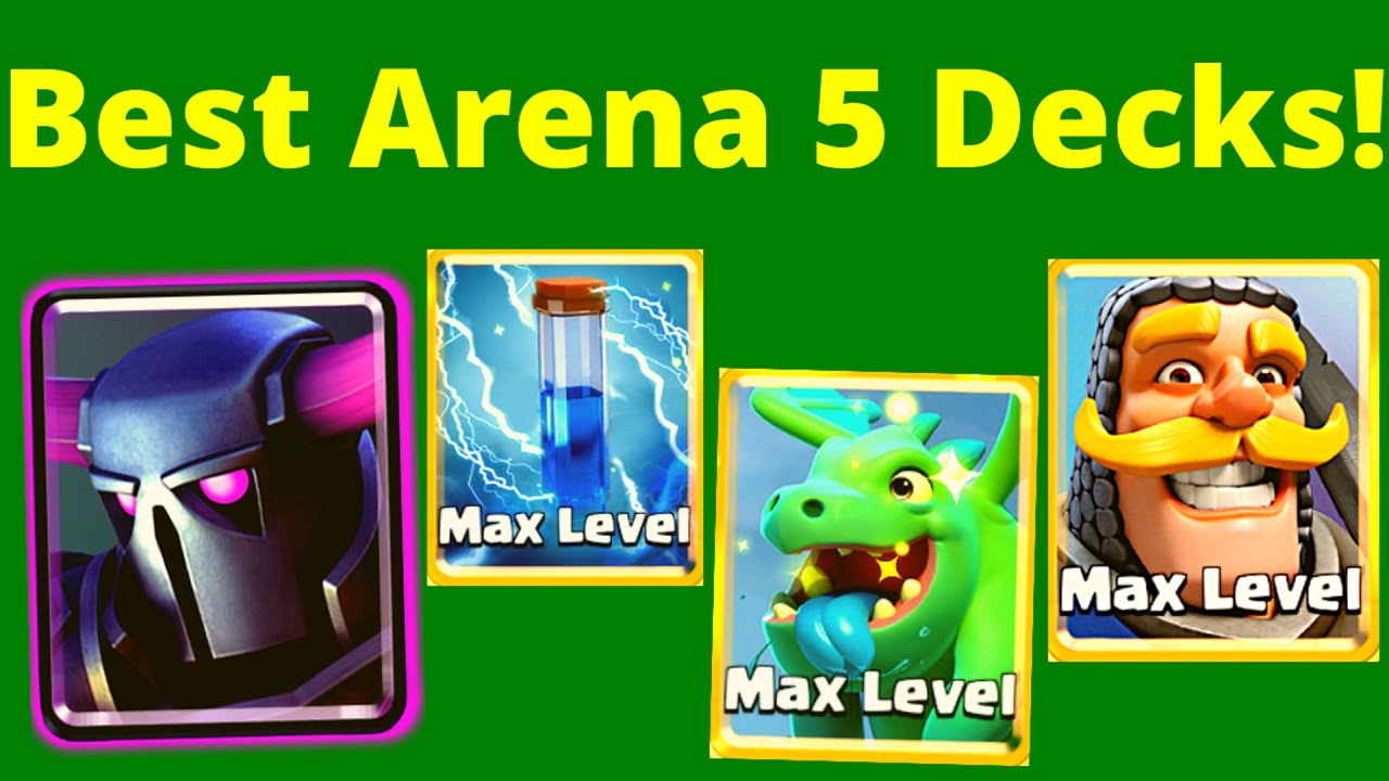 *TOP 3 DECKS* for Arena 5! - Clash Royale Best Decks for Arena 5!