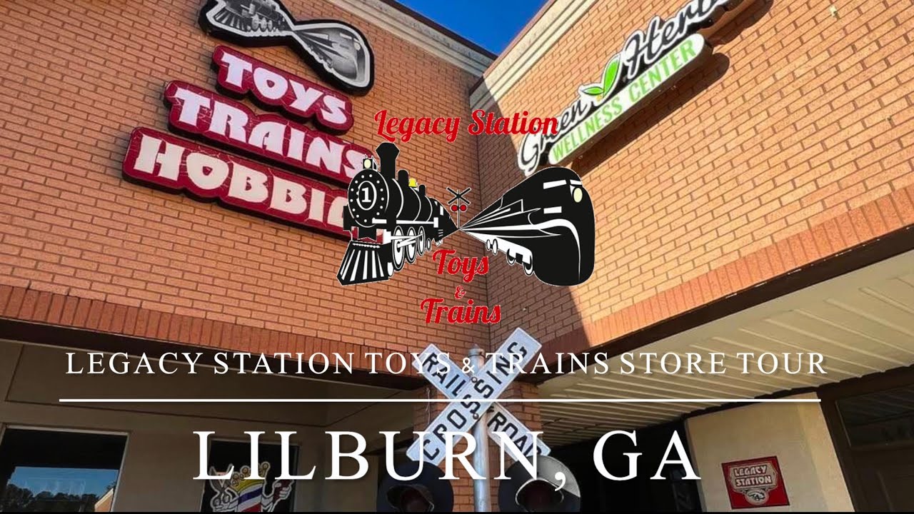 Georgia’s Premier Train Store - Legacy Station Toys & Train Store Tour!