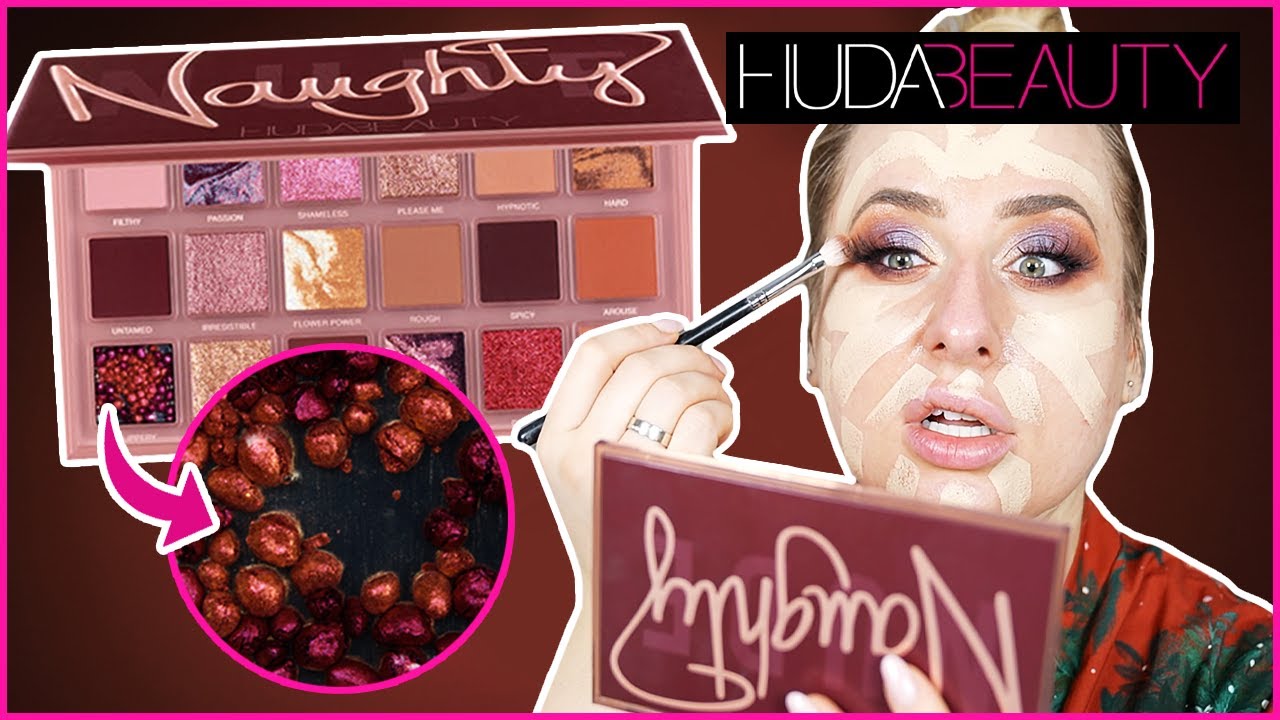 NAJBARDZIEJ OBLEŚNY CIEŃ 😱 HUDA NAUGHTY PALETTE