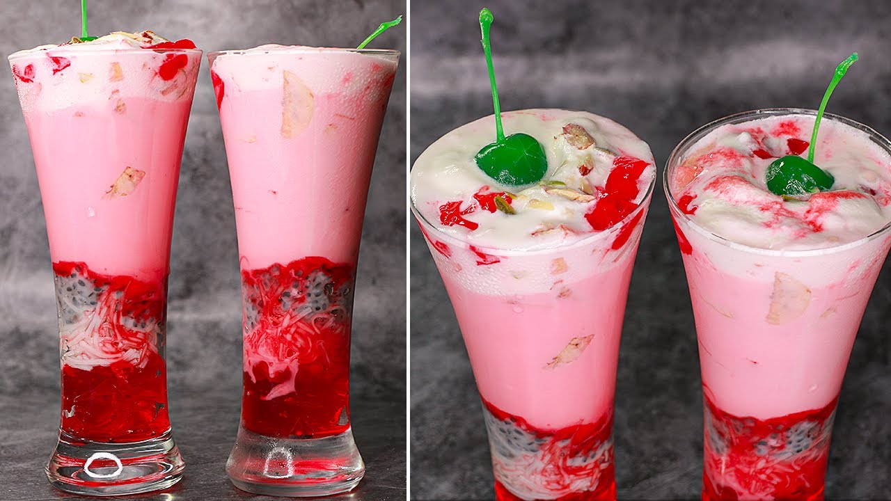 Easy Royal Falooda Recipe  | Summer Drinks Recipe | Yummy