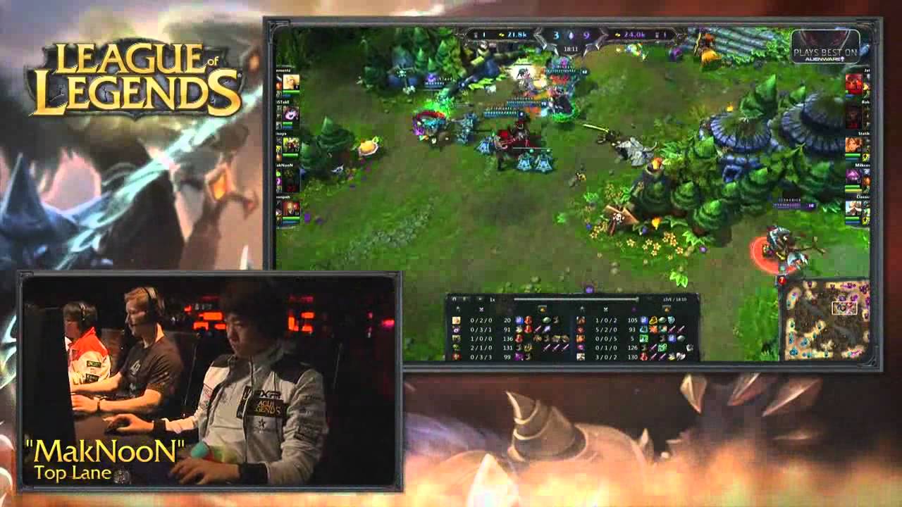 League of Legends - Riot World Invitational game 2 rus