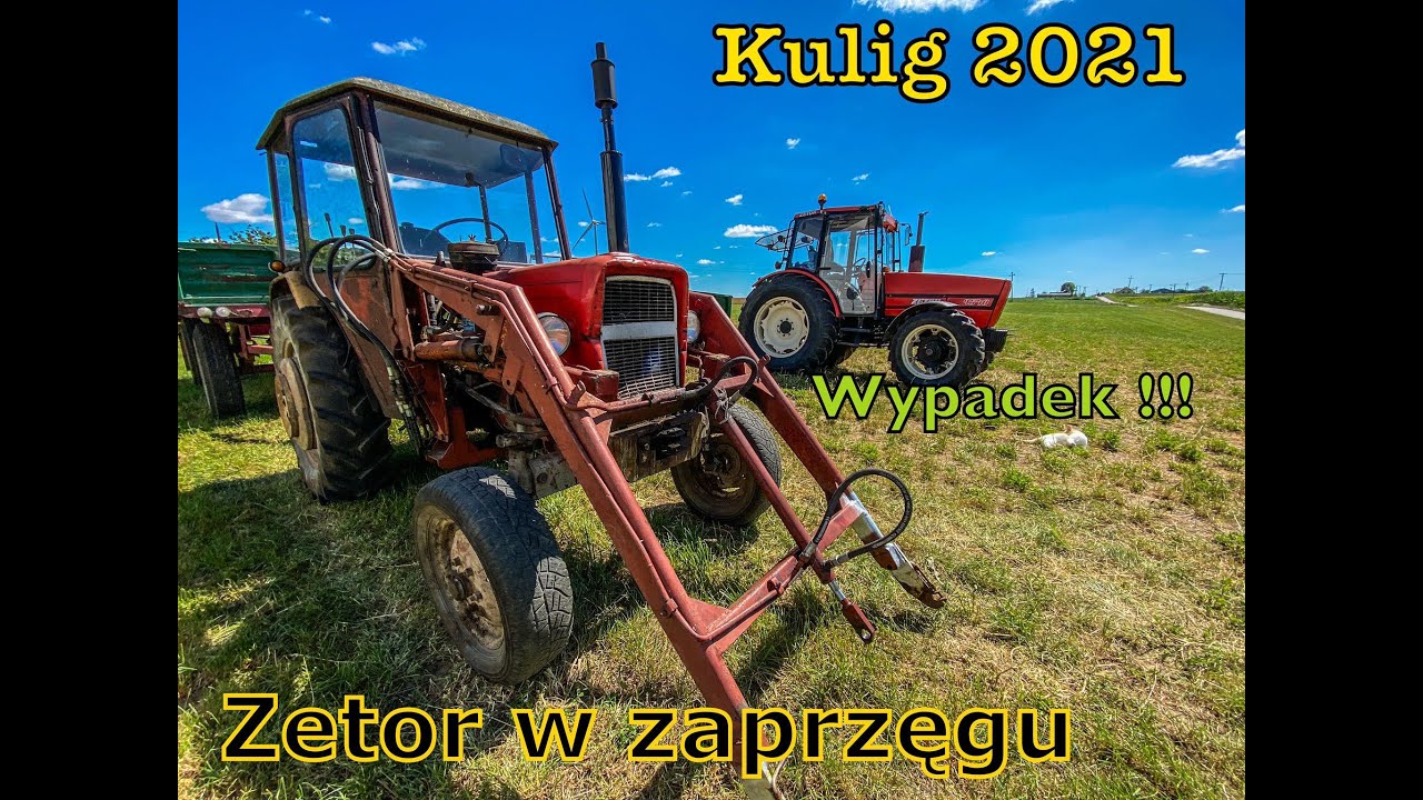 ✓Zetor w Zaprzęgu ✓ Kulig 2021 ✓ Wypadek !!! ✓ -21°C ✓Opony zdarte ✓ Dziadek kieruje ✓