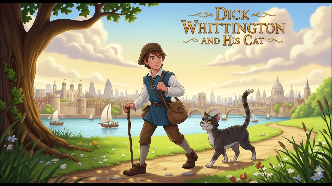 Dick Whittington and His Cat &ndash; Perseverance & Kindness Rewarded | Bedtime Audiobook No Ads
