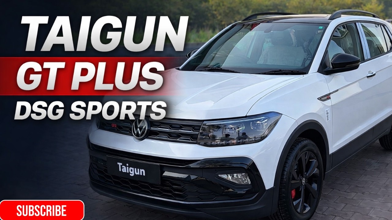 Volkswagen Taigun GT Plus DSG Sports Review 2026 | 1.5 TSI Power,  & Features 🔥