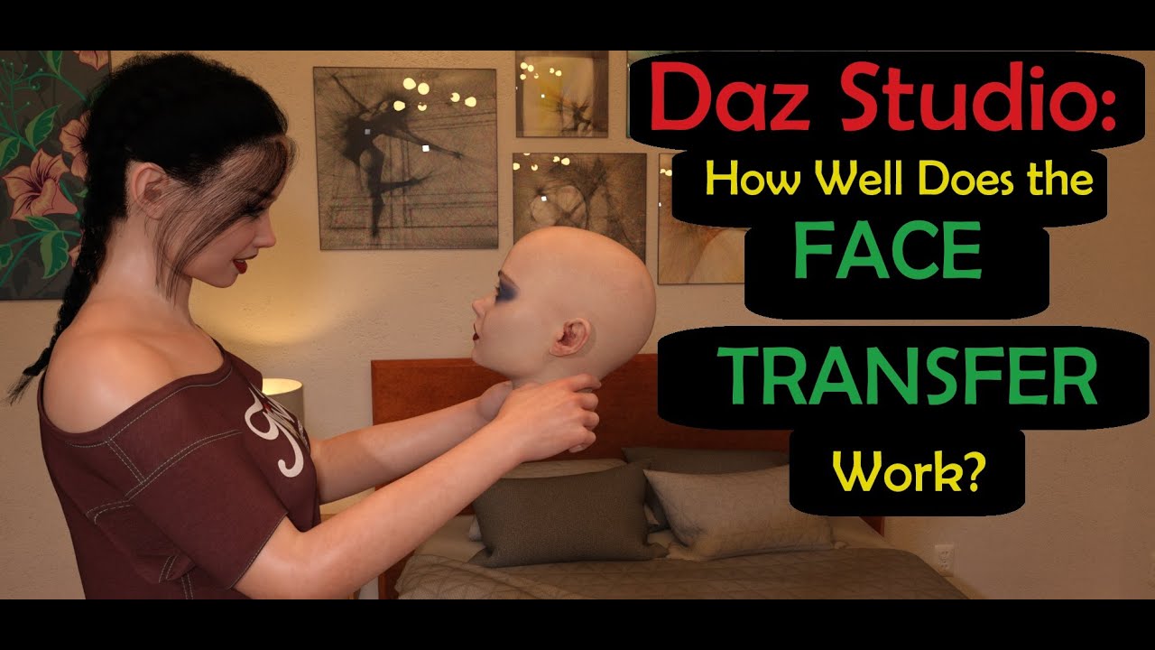 Daz Studio: реалистичный взгляд на дополнение FaceTransfer