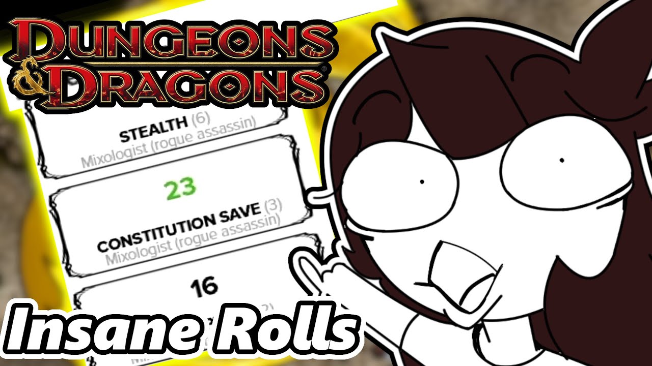 Jaiden's INSANE DND Luck!