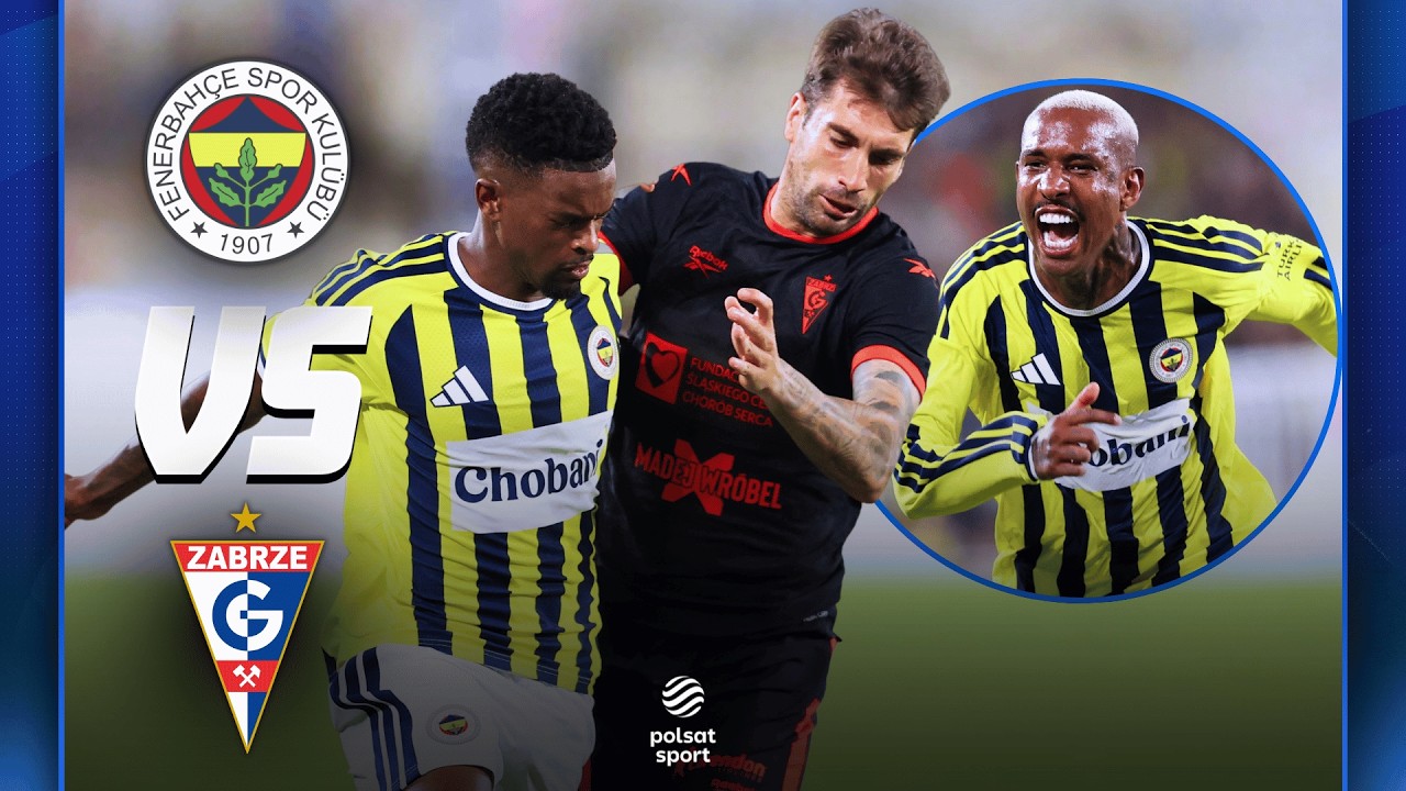 SKR&Oacute;T: FENERBAHCE STAMBUŁ - G&Oacute;RNIK ZABRZE | ELIMINACJE LIGI MISTRZ&Oacute;W