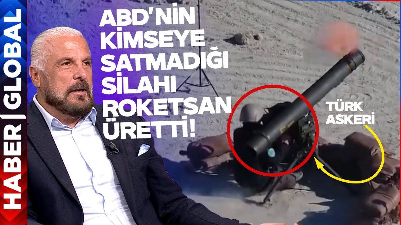 ABD'nin Kimseye Satmadığı Silahı ROKETSAN Yaptı! İşte Tank Avcısı Omtas