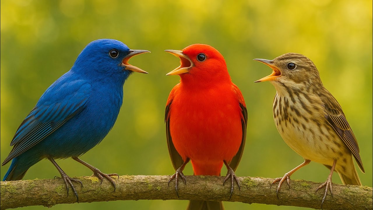 Authentic Birdsong, Chirping & Natural Bird Noise | Relaxing Wildlife Soundscape