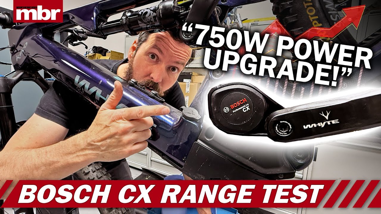 Updated Bosch Gen 5 CX motor range tested on the Whyte Kado