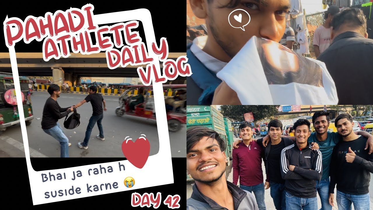 Bhai ko roka aaj suicide karne se 😭😭 dekho kya hua ?!? #dailyvlog #pahadiathlete #youtube ￼