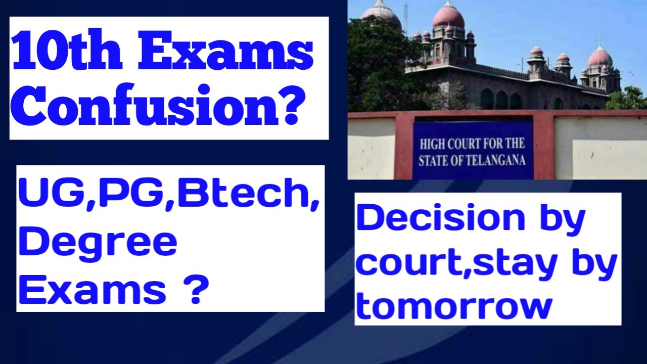 Telangana 10thClass Exams 2020 Latest News | Btech Exams 2020 | Ou Degree Exams 2020 | HighCourt