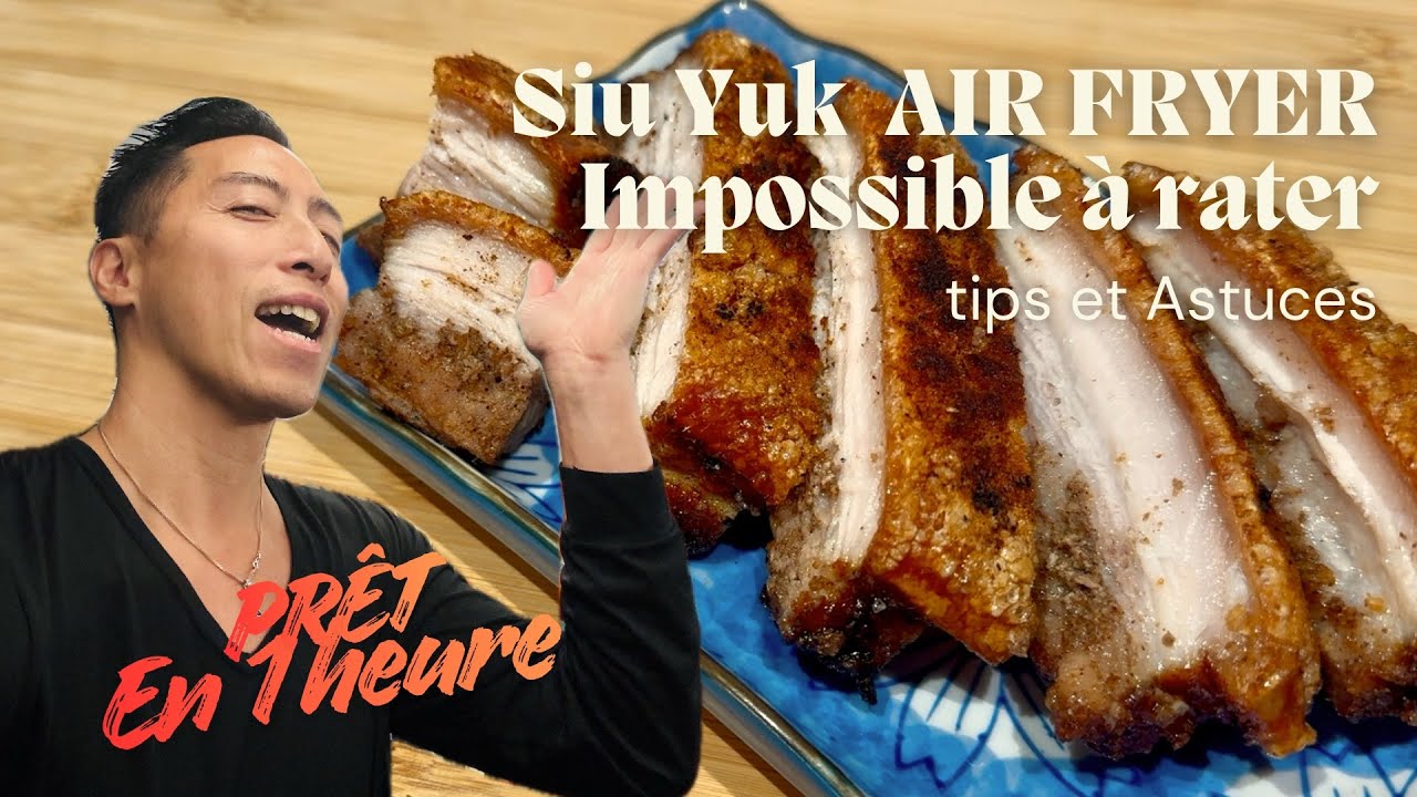 Siu Yuk inratable - Air Fryer - Crispy Pork Belly Siu Yuk - 空气炸锅燒肉 - Heylittlejean 