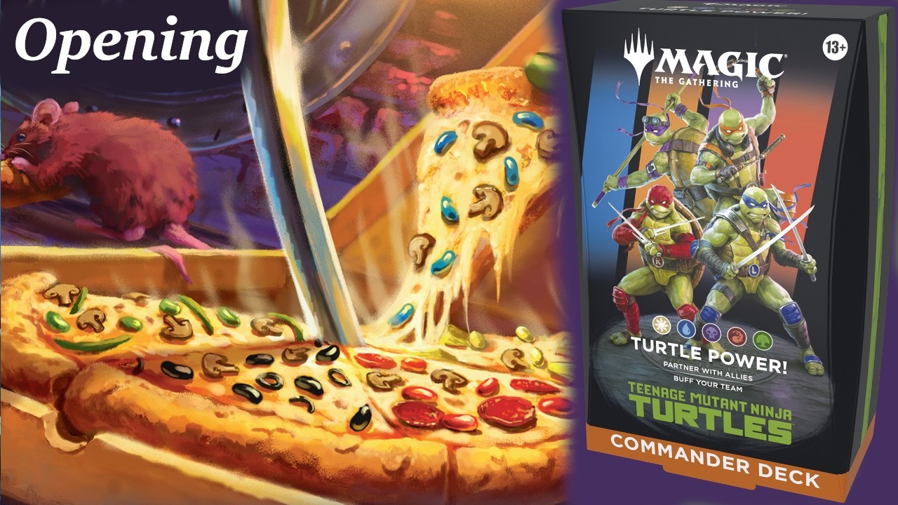 TMNT Commander Deck Opening | MTG - Teenage Mutant Ninja Turtles