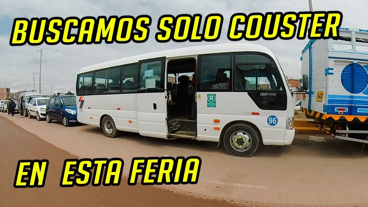 Buscamos solo COUSTER en esta FERIA de segundo uso, precios 2022