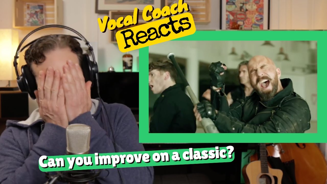 Vocal Coach REACTS - VOICEPLAY 'Seven Nation Army' (White Stripes COVER)