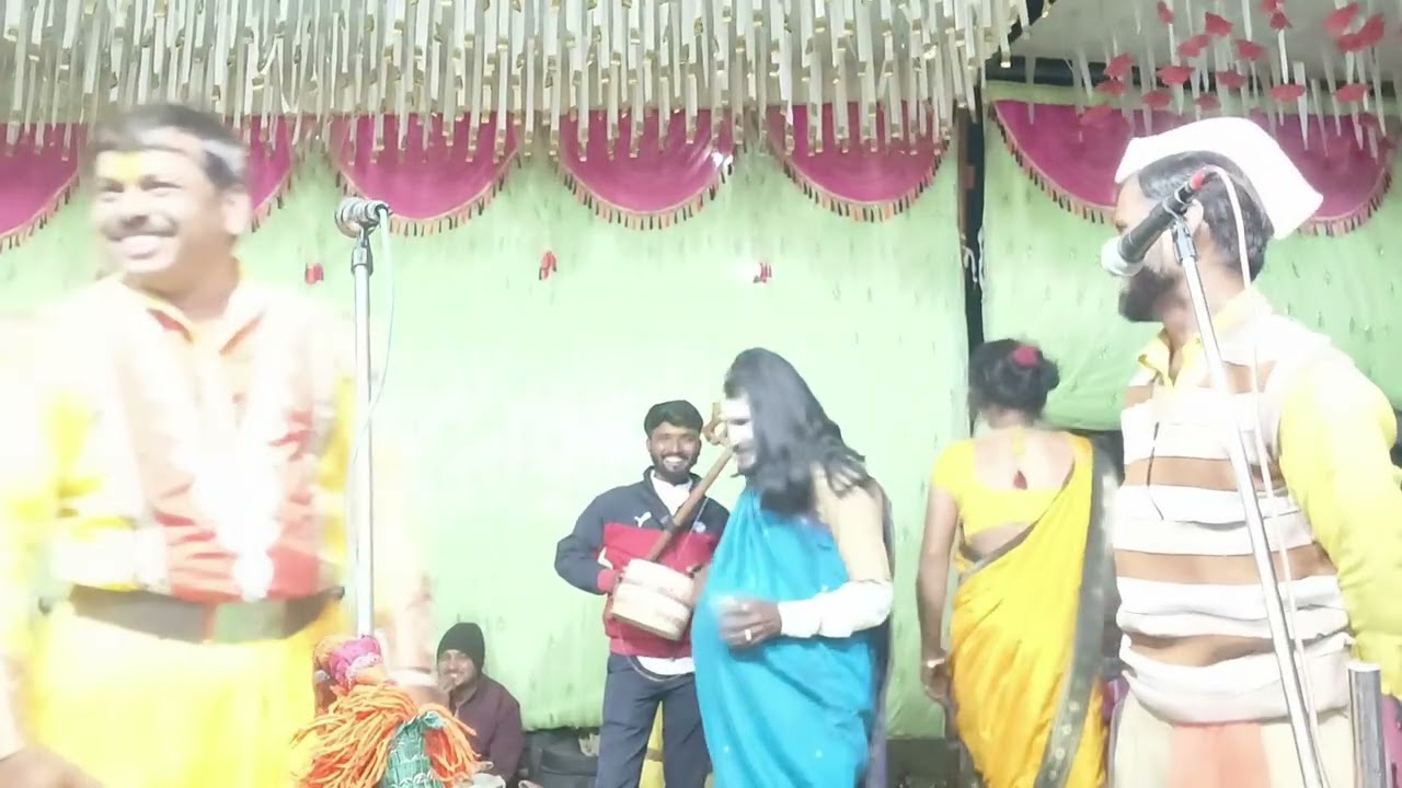 शिव मल्हार वाघे मंडळ शिवराई सह नावडीकर कारभारी पा शिनगारे 