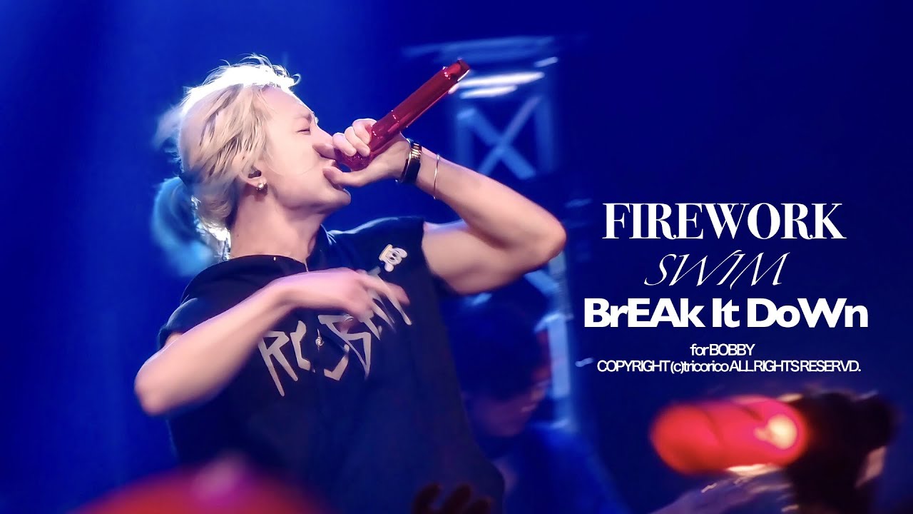 240226 BOBBY 바비 fancam : ZERO GRAVITY TOUR in JAPAN 'FIREWORK SWIM BrEAk It DoWn' (iKON 아이콘)