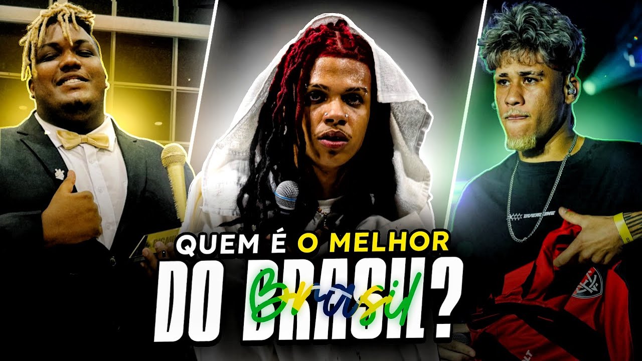 O MELHOR MC DO BRASIL! 🐐👑 (Batalhas de Rima)