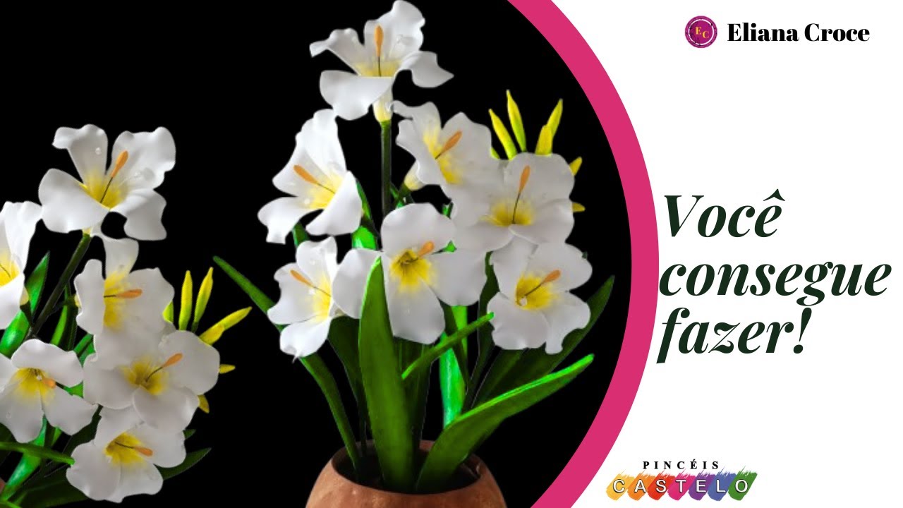Faça Flores de EVA e Monte Arranjos Incríveis