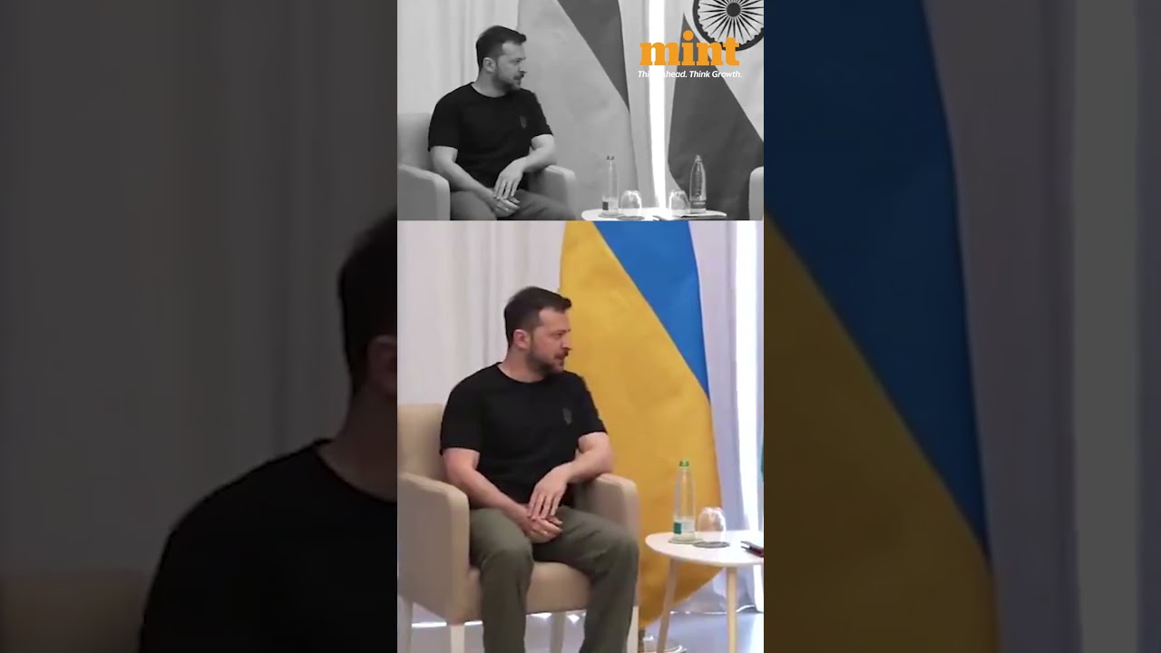PM Modi Meets #ukraine President Zelensky On The Sidelines Of The #g7 Summit In Italy