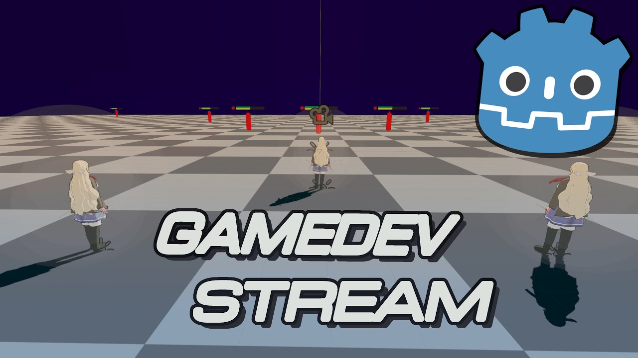 Battle System Animation Implementation - Godot Gamedev Stream