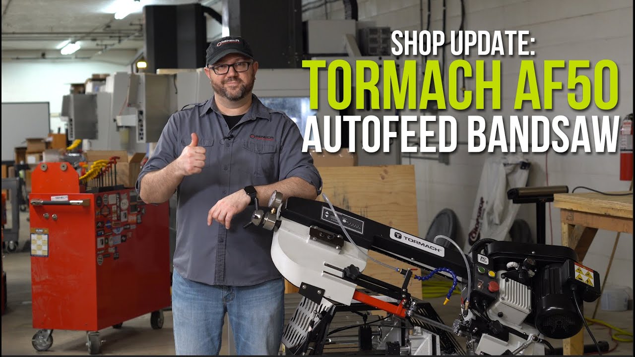 Shop Update: Tormach AF50 Autofeed Bandsaw First Impressions