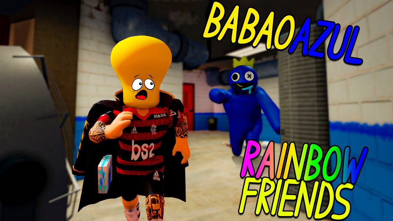 😎 O Bicho babão azul atacou eu e meus amigos