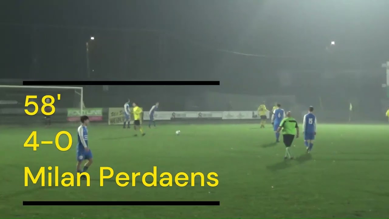 Eendracht Buggenhout -  Sv Blauw Wit Temse B 13.12.2025 ( 6-0 )