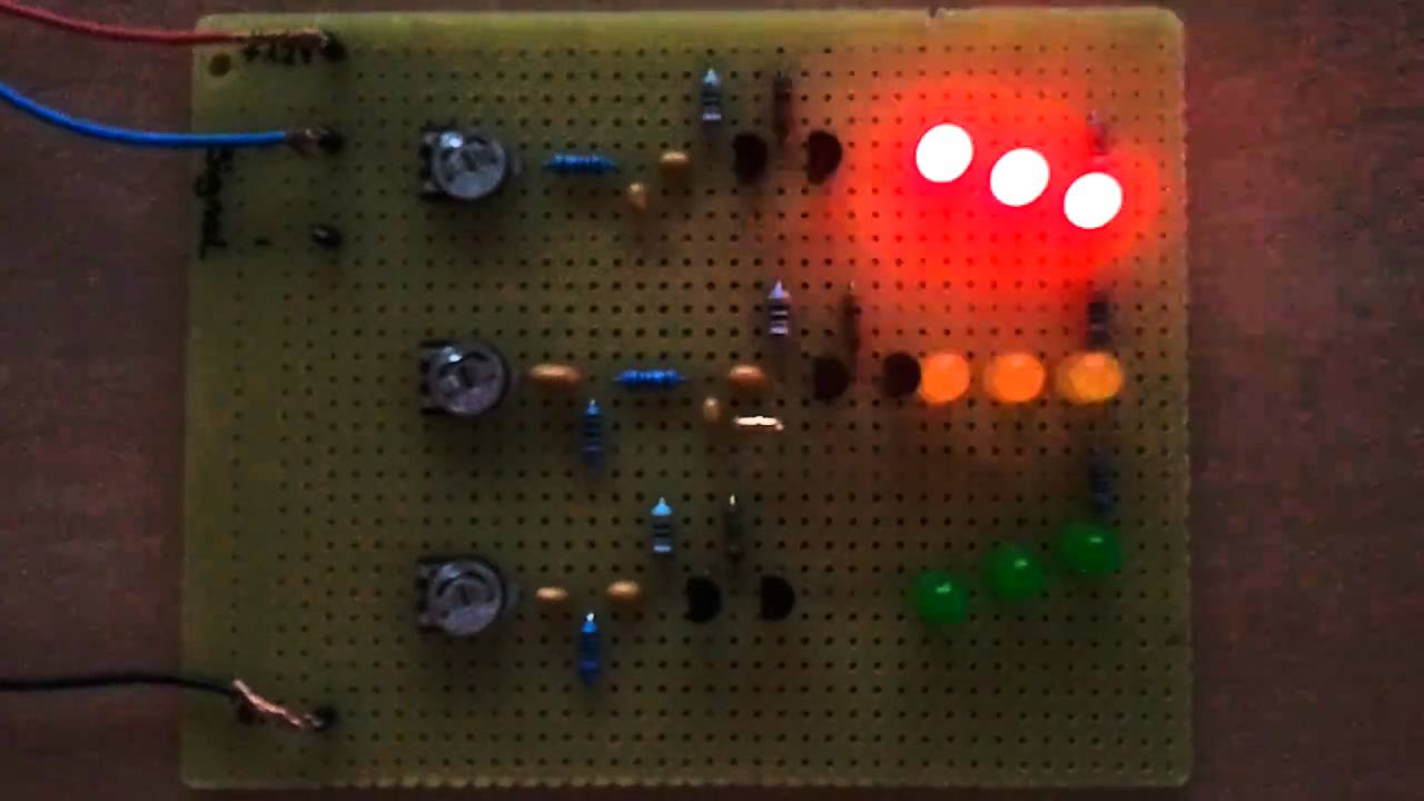 3-Kanal-LED-Lichtorgel