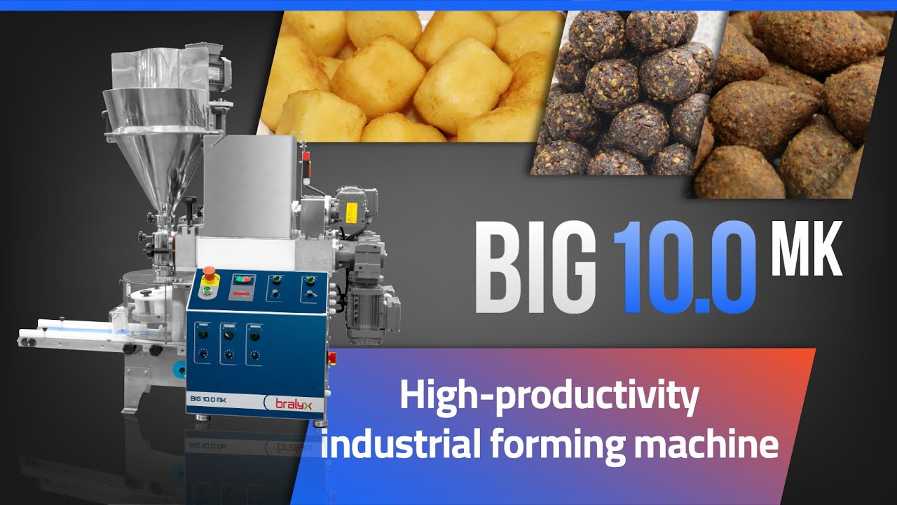 INDUSTRIAL FORMING AND ENCRUSTING MACHINE BIG 10.0 MK BRALYX
