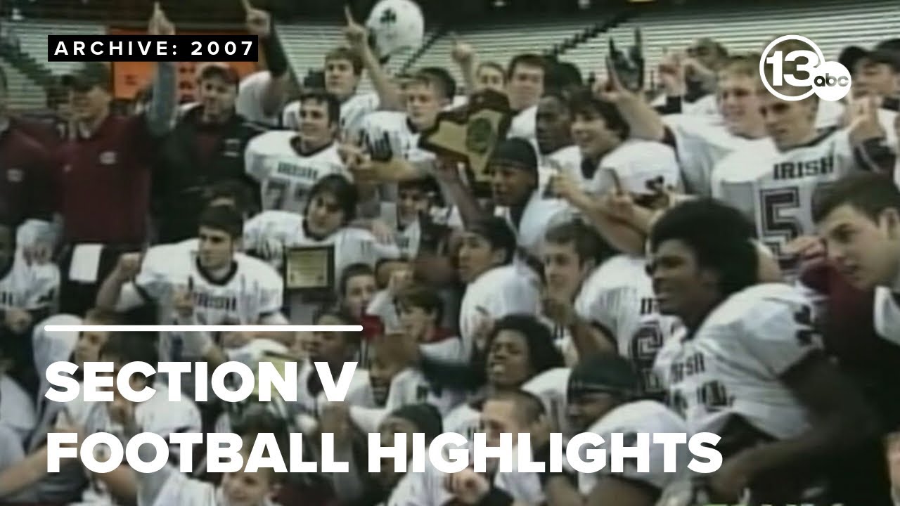 2007 Section V football highlights