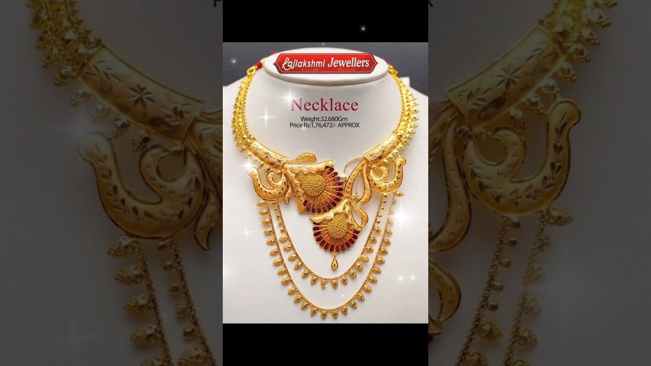 Gold Necklace Designs #goldnecklace  #shorts #youtubeshorts