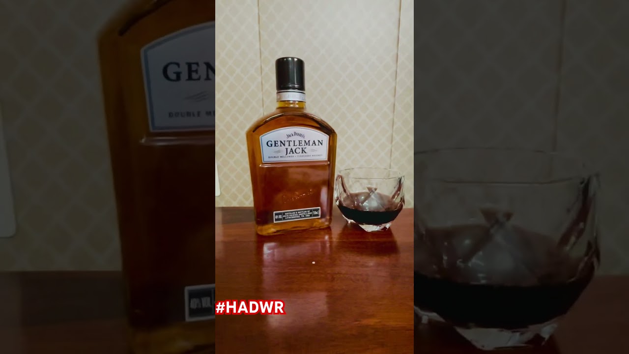 Jack Daniel's Gentleman Jack! #jackdaniels #jd #gentleman #tennessee #tennessewhiskey #HADWR #drink