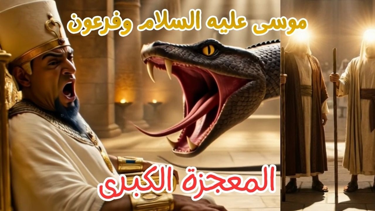 فيلم موسى وفرعون: أضخم عمل درامي سينمائي - معجزة اليد والعصا: الجزء الأول