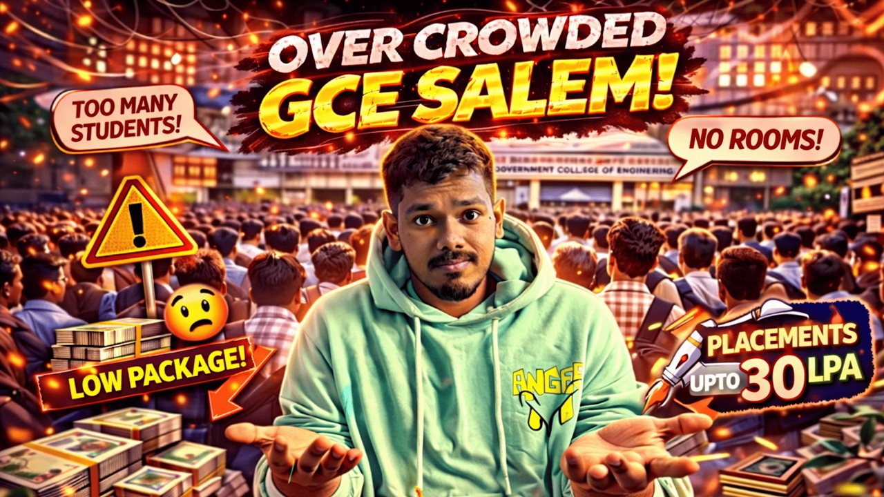 Is GCE SALEM Worth in 2026?😱 Placement, Hostel, fees | OVER STRICT🔥 - Honest Review