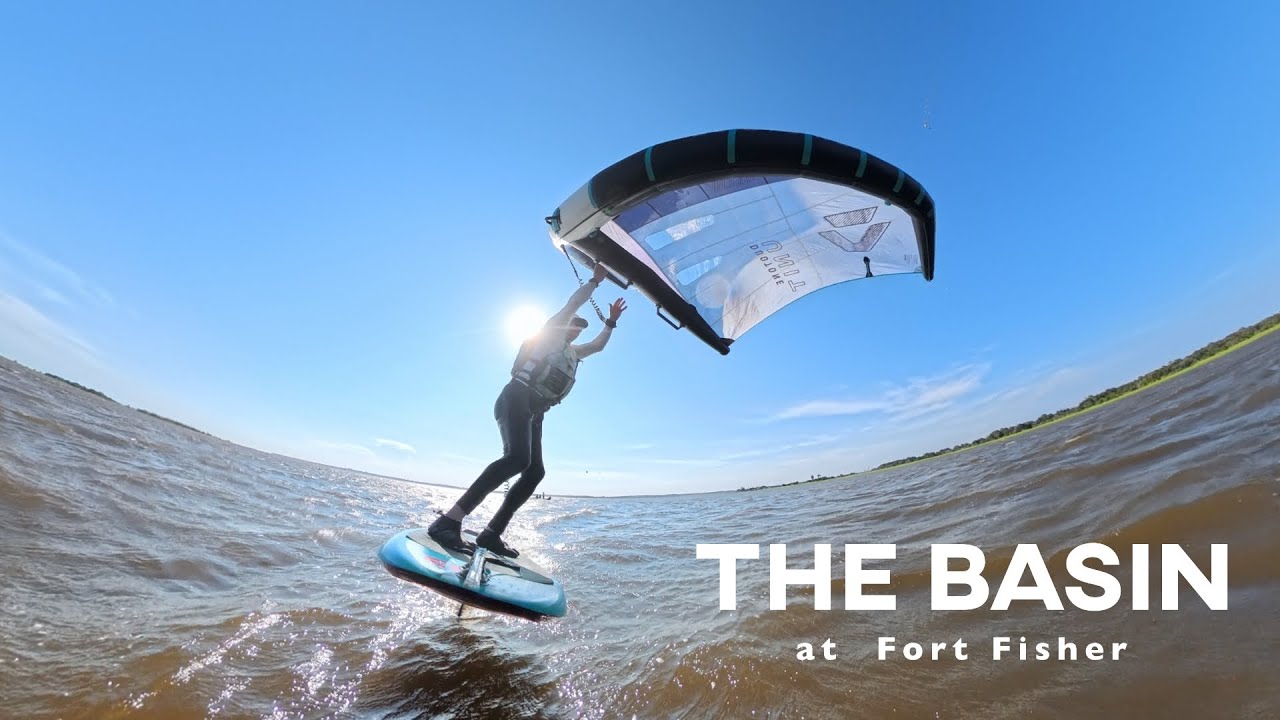 Wing Foil Jibes at The Basin