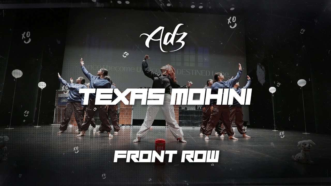 [Third Place] Texas Mohini | Front Row | Aa Dekhen Zara 2025 | Groove with XO